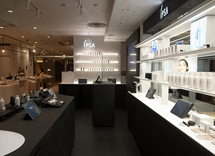 写真：IPSA様の店内