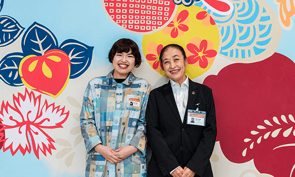写真：金沢21世紀美術館様のスタッフ